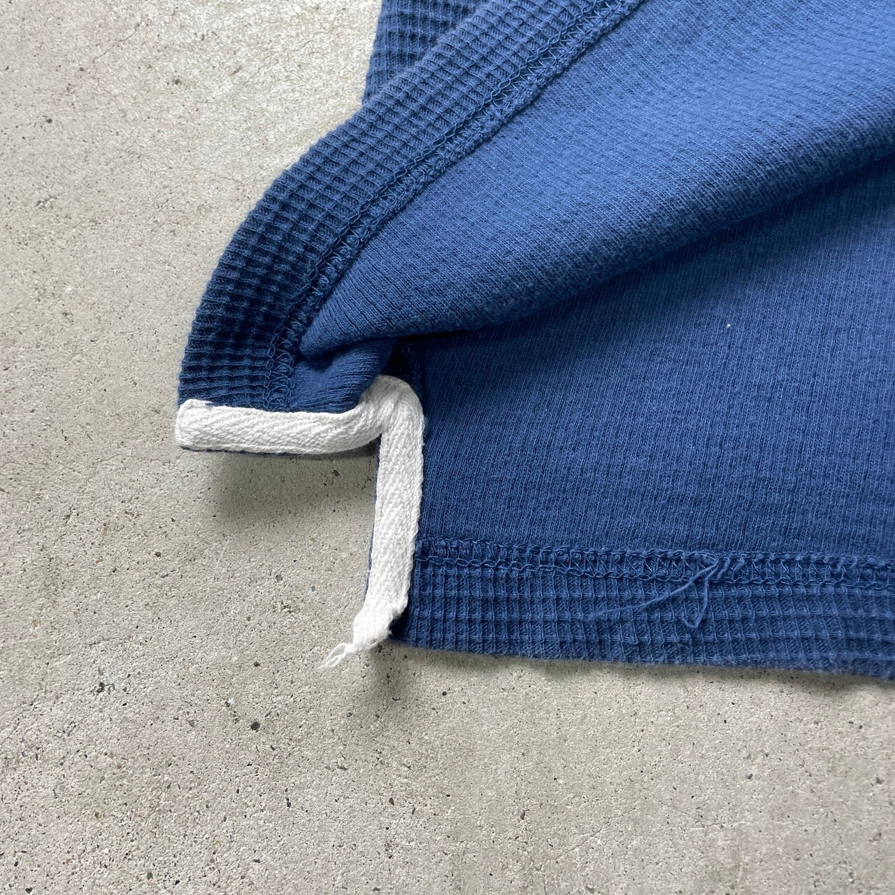 TOMMY JEANS トミージーンズ サーマル ワッフル ロングTシャツ ロンT 