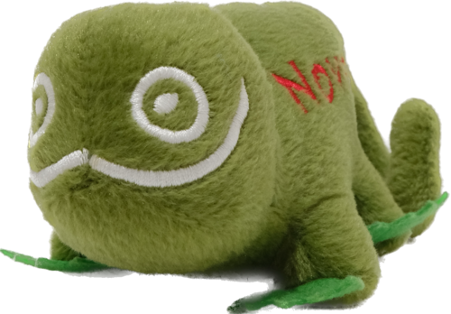 Old Miscellaneous: Stuffed Toy（chameleon）