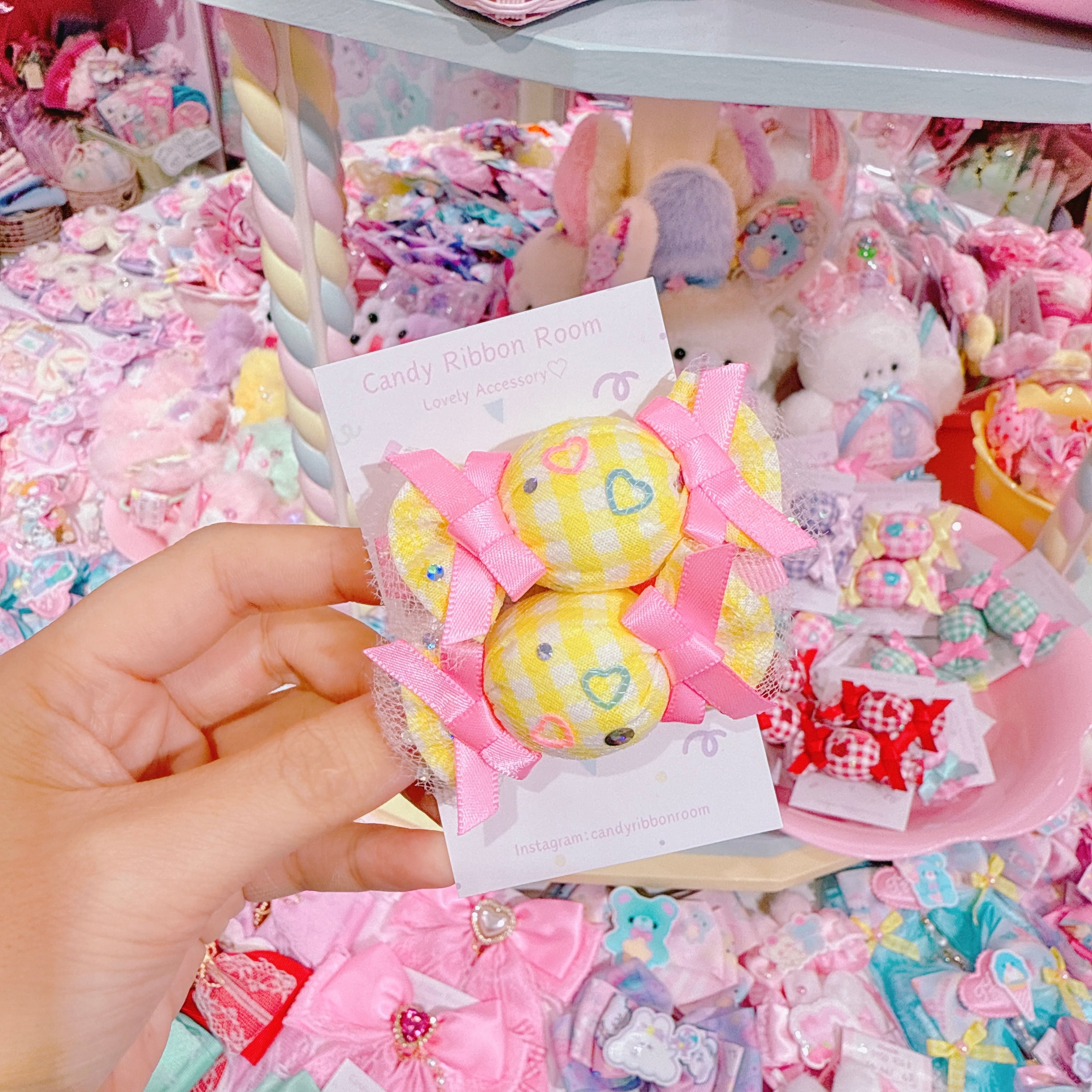 【F4】105-8ツインヘアクリップ