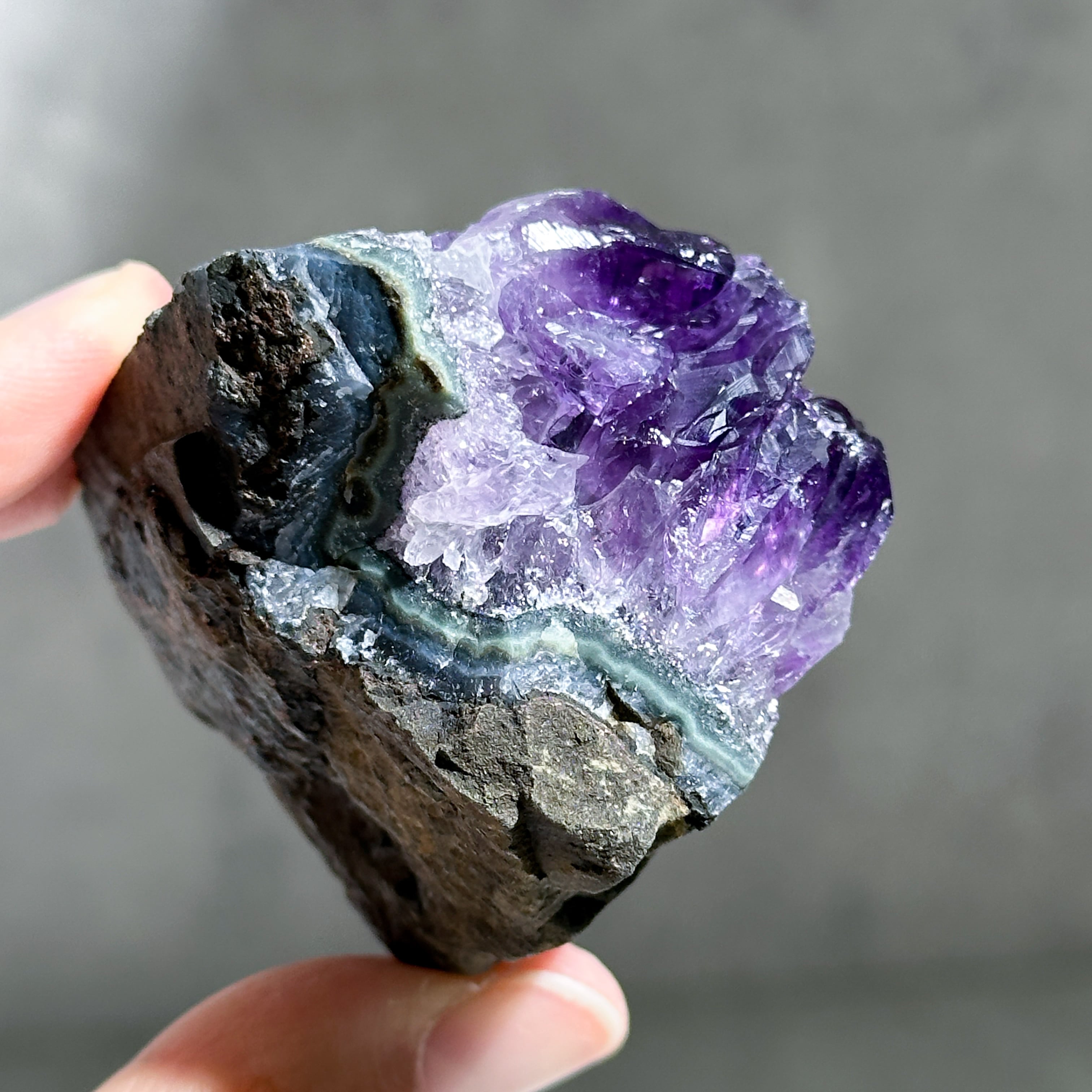 ウルグアイ産アメジスト 原石96◇ Amethyst ◇天然石・鉱物