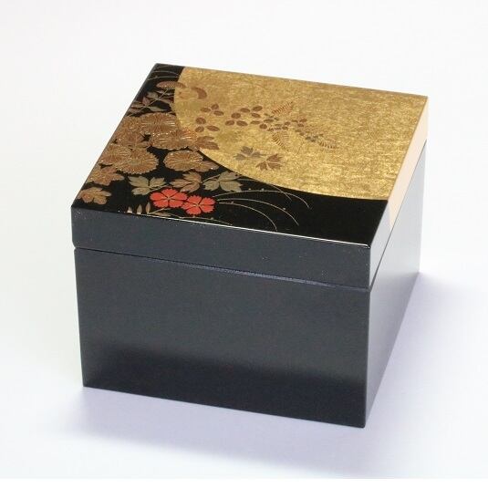 文箱　漆塗り　朱塗り　漆器　金箔　銀箔　桜　工芸品　伝統工芸　硯箱 文箱 漆塗り 朱塗り 漆器 金箔 銀箔 桜 工芸品 伝統工芸 硯箱