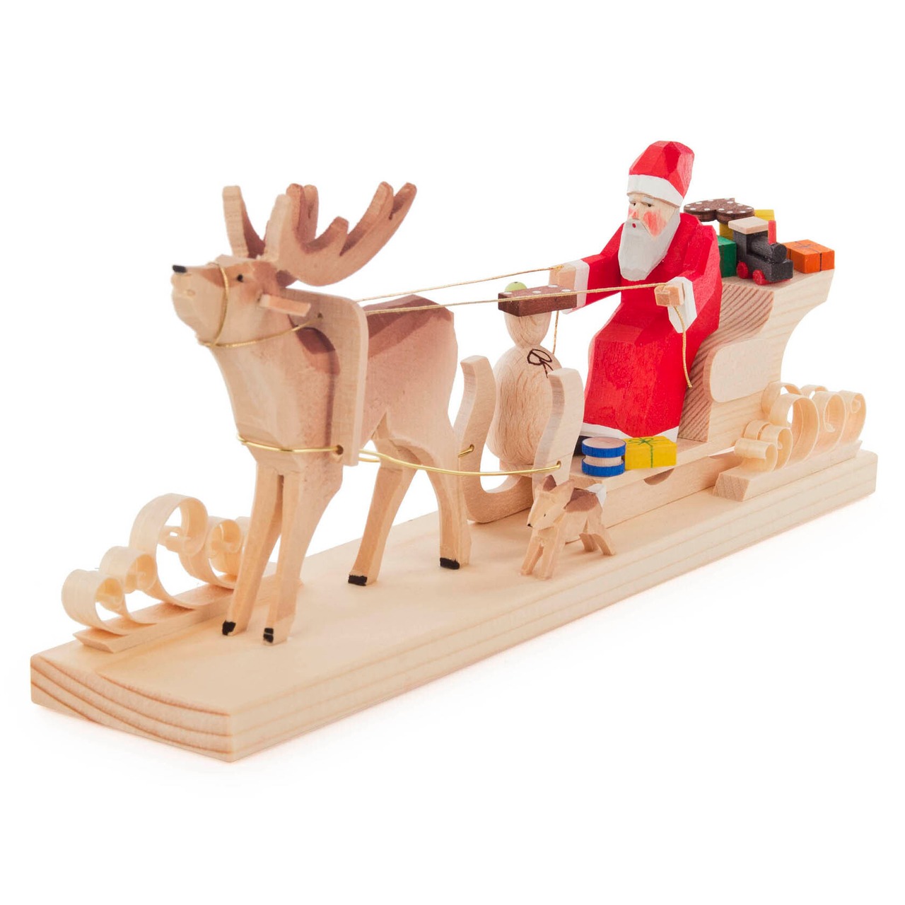 トナカイとサンタクロース