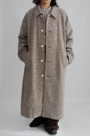 【ADAPTART】STUDS NEP TWEED COAT(PRE ORDER)