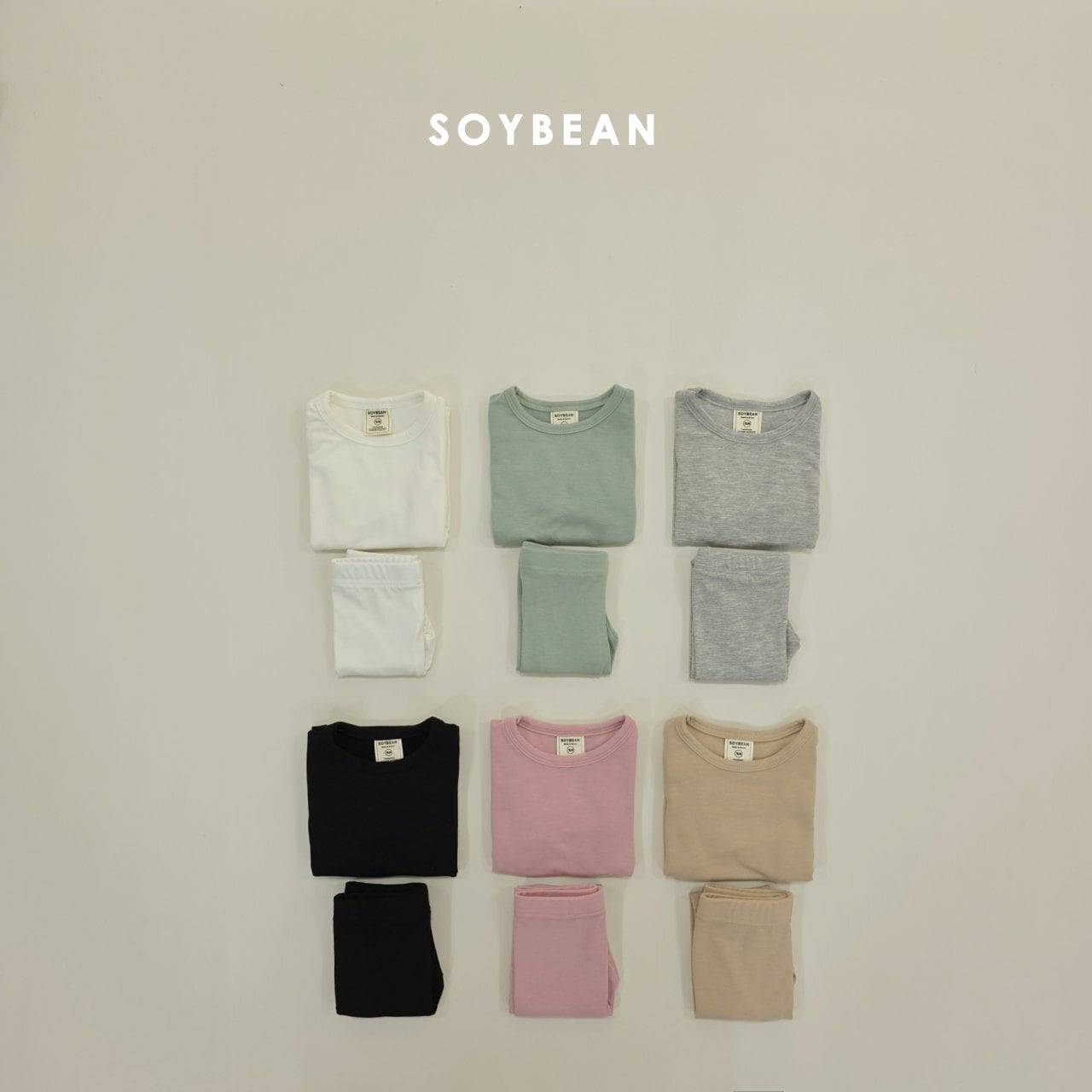 «予約»«ジュニアサイズあり»«soybean» ウォームホームウェア 3colors