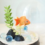 ◌金魚の涼飾り◌ リュウキン(琉金)　和紙アクアリウム／和紙インテリア