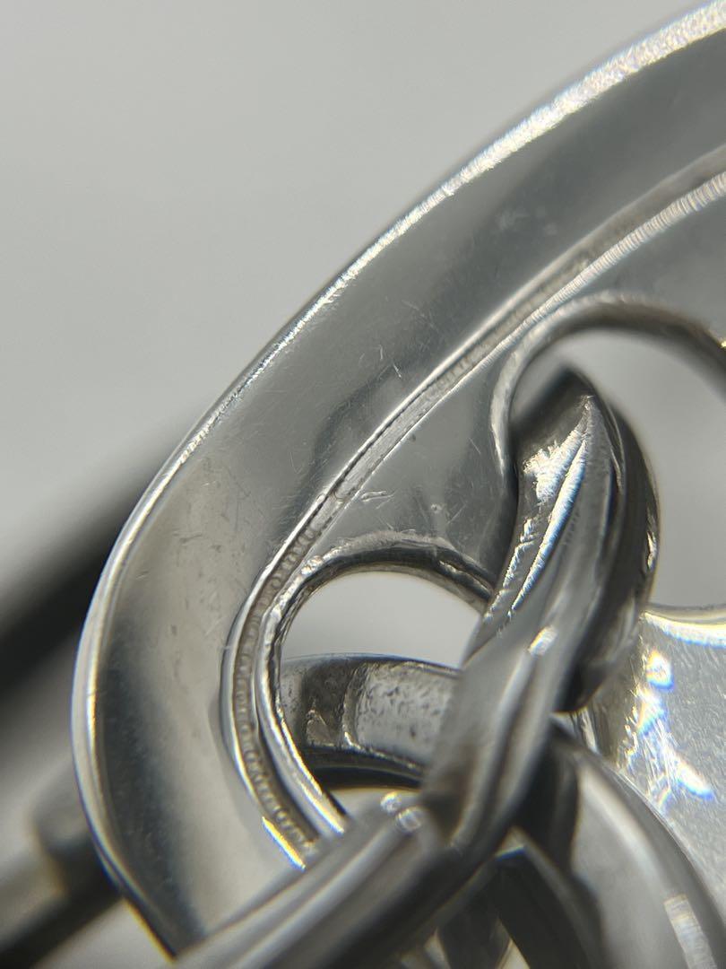 エルメス HERMES ヴィンテージ キーリング キーホルダー 希少 SV | Refind