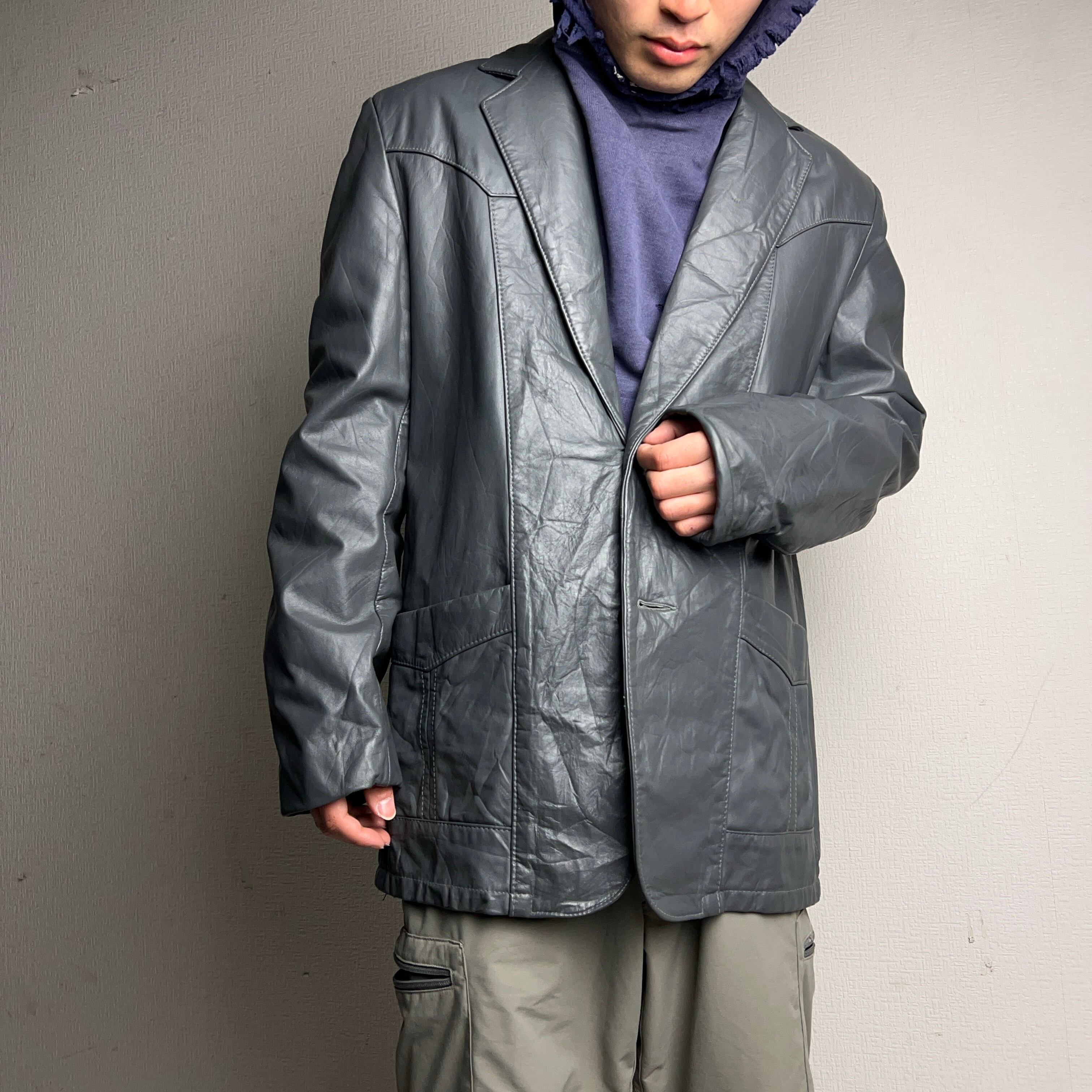 80's~90's Reed Sportswear Western Leather Jacket 80年代 90年代