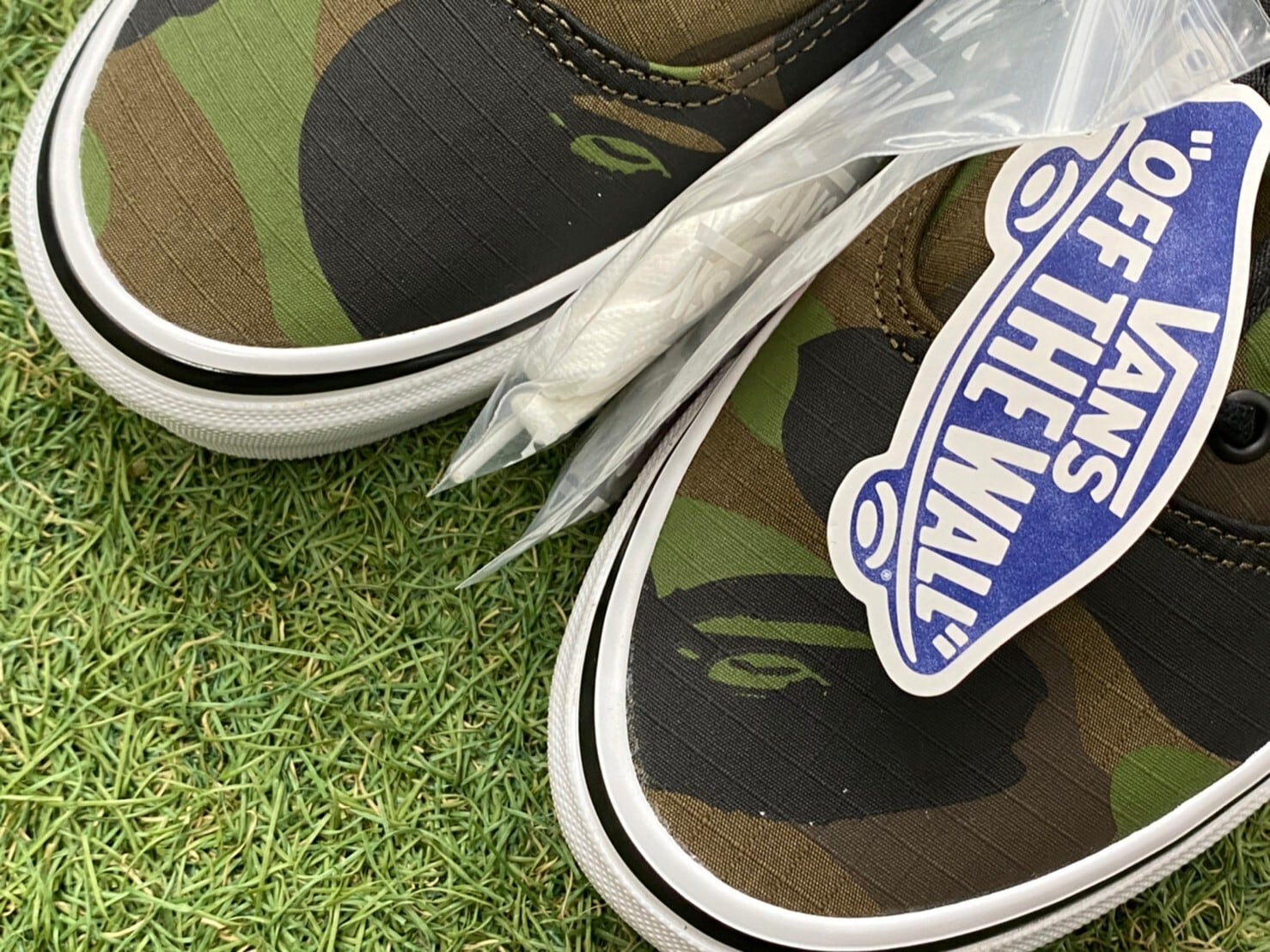 BAPE vans 1st camo AUTHENTIC M 27.5cm