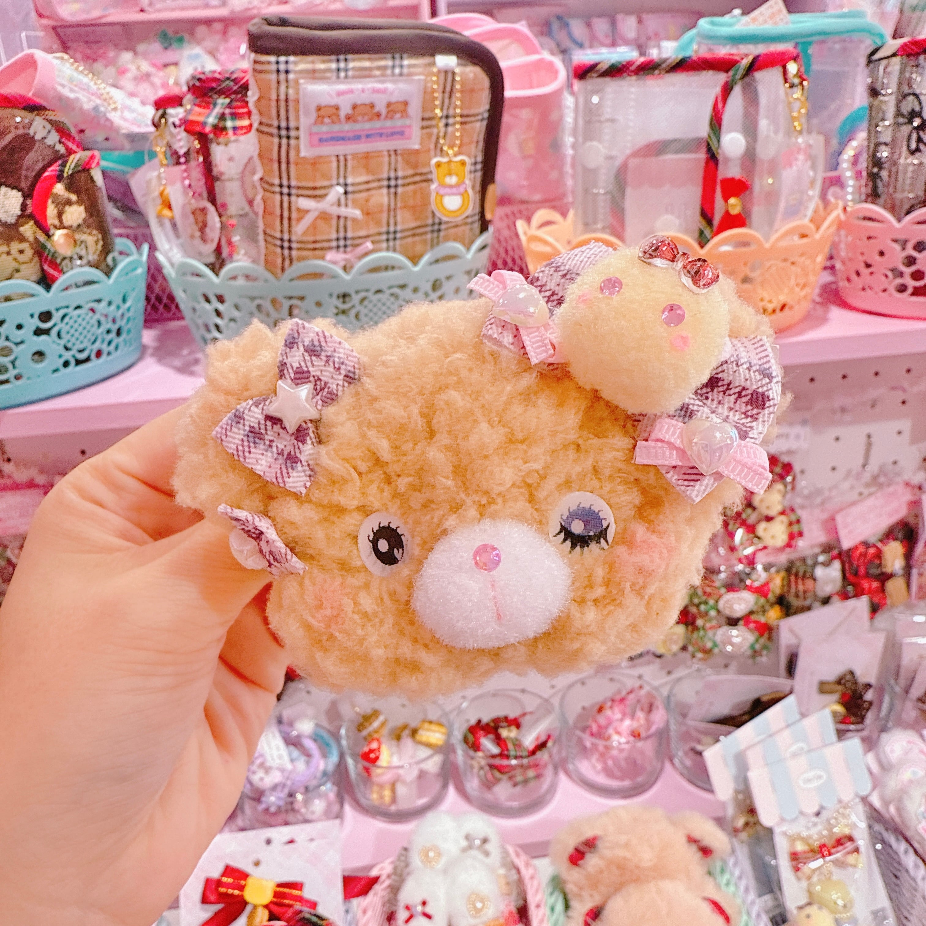 【M4】58-1ウィンクするよ♪くま2wayピン