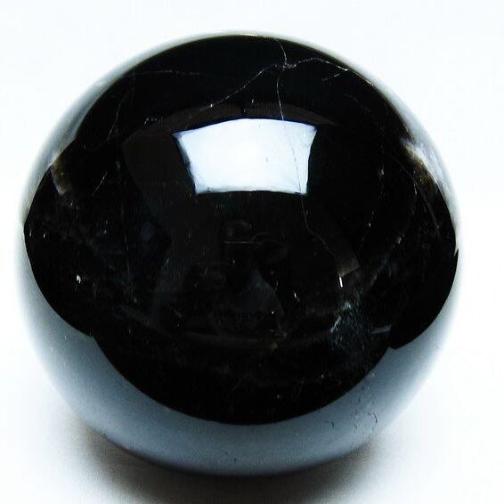 2.8Kg 黒水晶 丸玉 130mm モリオン 丸玉 モリオン スフィア 一点物 161-923