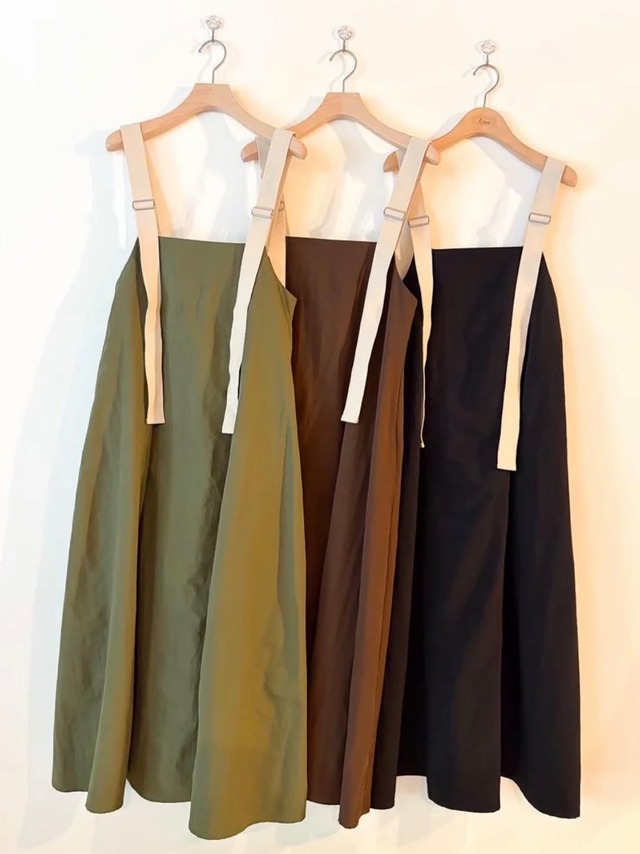 【送料無料】RILATO(リラート) ショルダーベルトジャンスカ ジャンパースカート 大人女子 大人カジュアル  手洗い可能 R26134