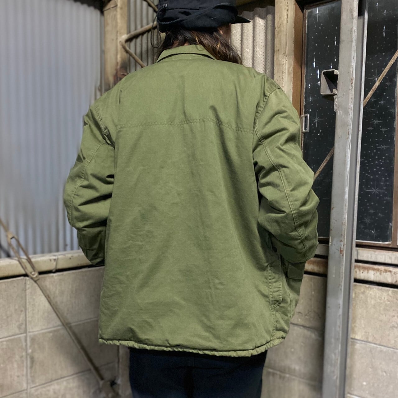 民間品 U.S.AIR FORCE ハンティングジャケット カバーオール メンズXL 