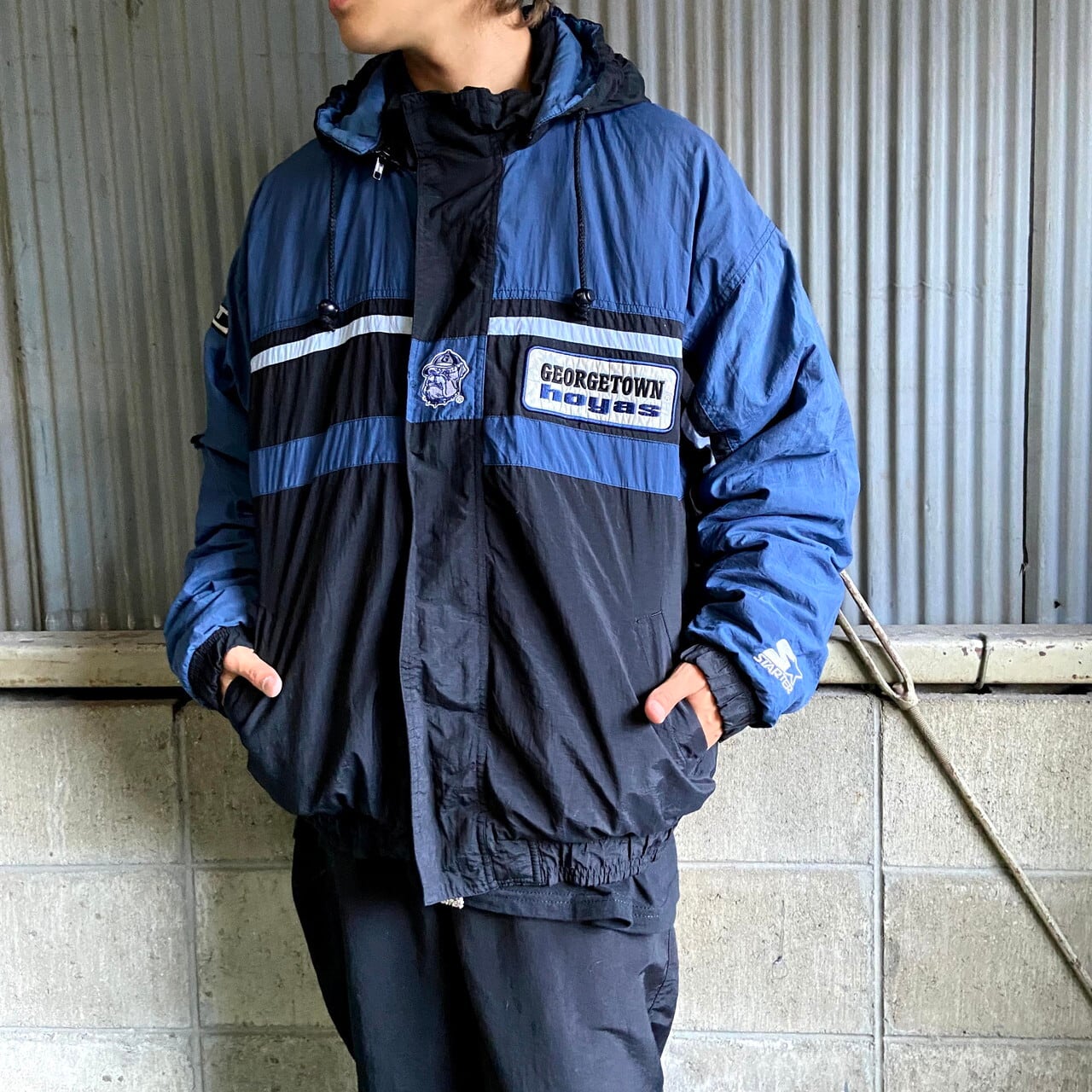 ビッグサイズ 90年代 STARTER スターター ジョージタウン・ホヤス  