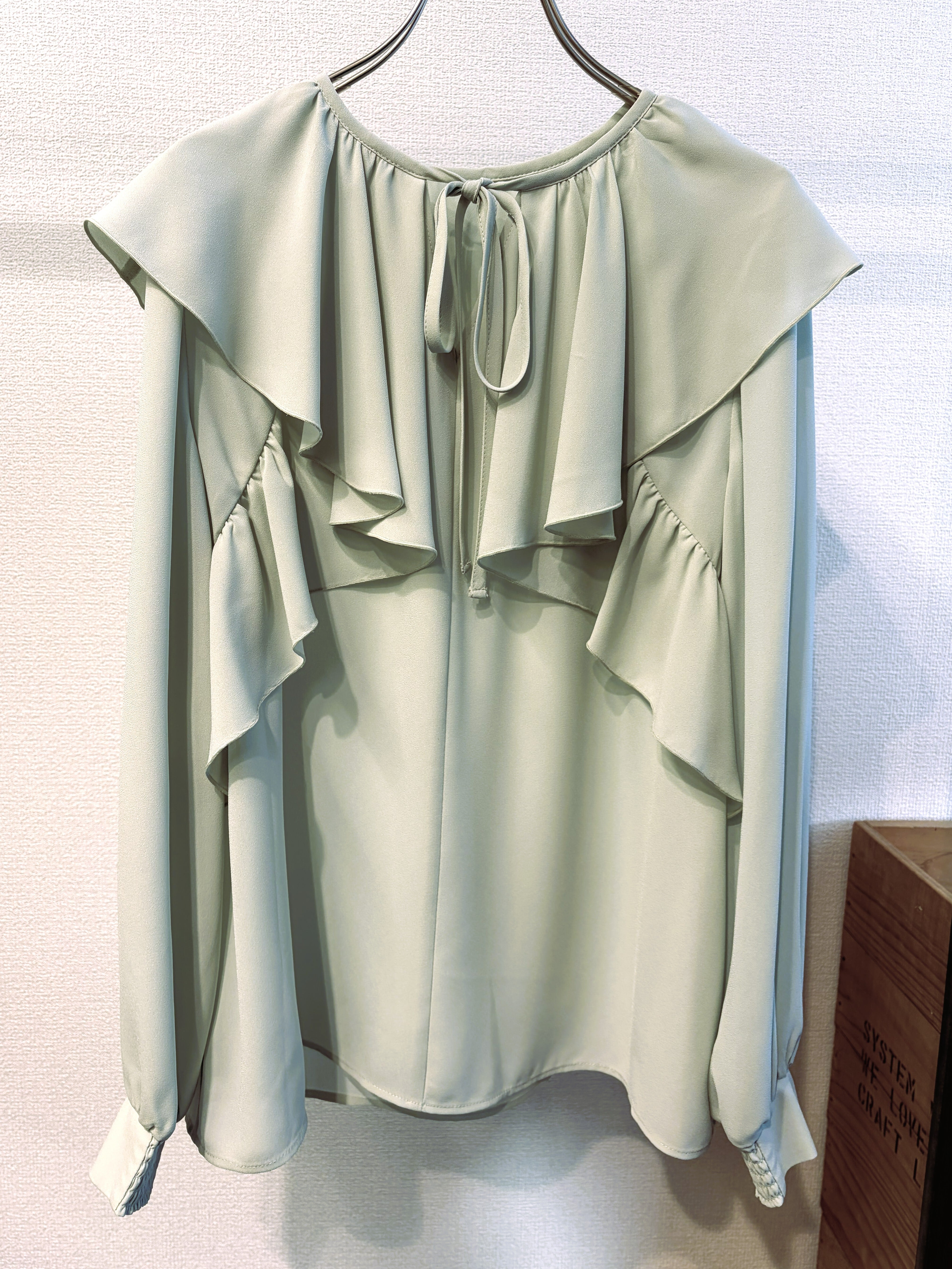 9286KT】シフォンラッフルブラウス（9113-61012） | 9286 Fashion Lab