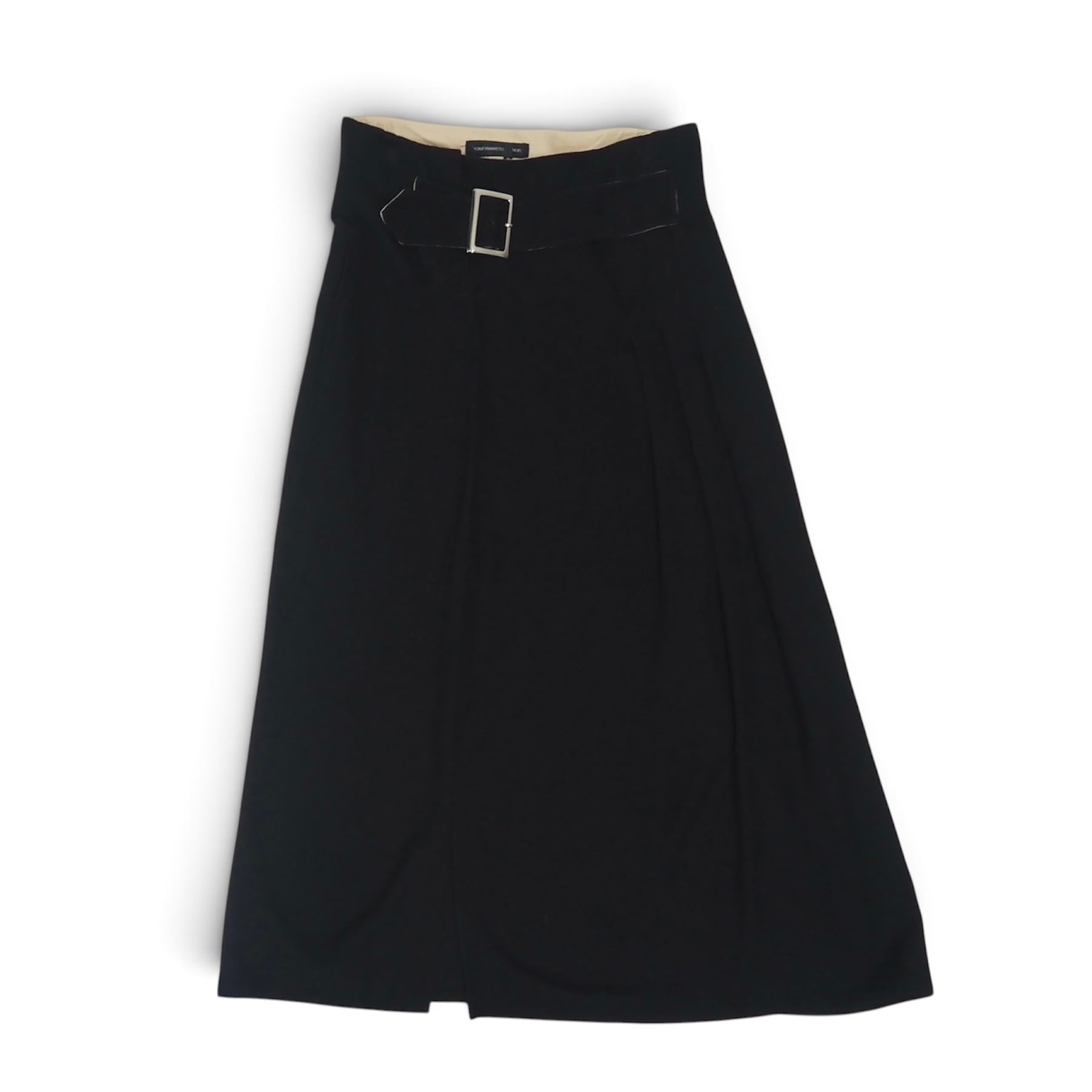 Yohji Yamamoto+NOIR スリット ロングスカート ヨウジヤマモト