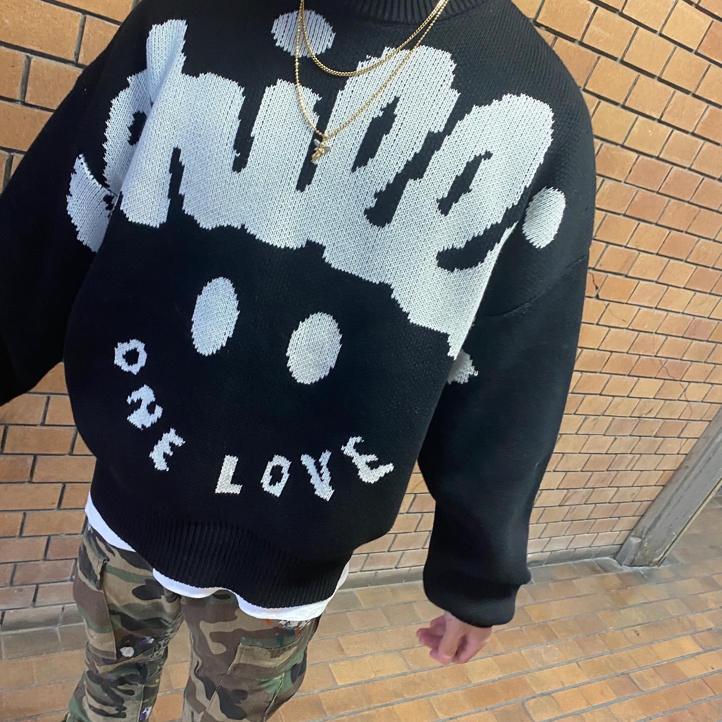 CHILLINセーター⭐︎BLACK｜ファッション