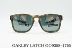 OAKLEY サングラス LATCH SQUARE OO9358-1755 ウェリントン 偏光レンズ アジアンフィット ラッチスクエア オークリー 正規品