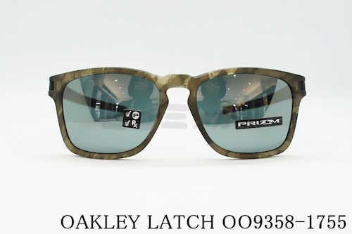 OAKLEY サングラス LATCH SQUARE OO9358-1755 ウェリントン 偏光レンズ アジアンフィット ラッチスクエア オークリー 正規品