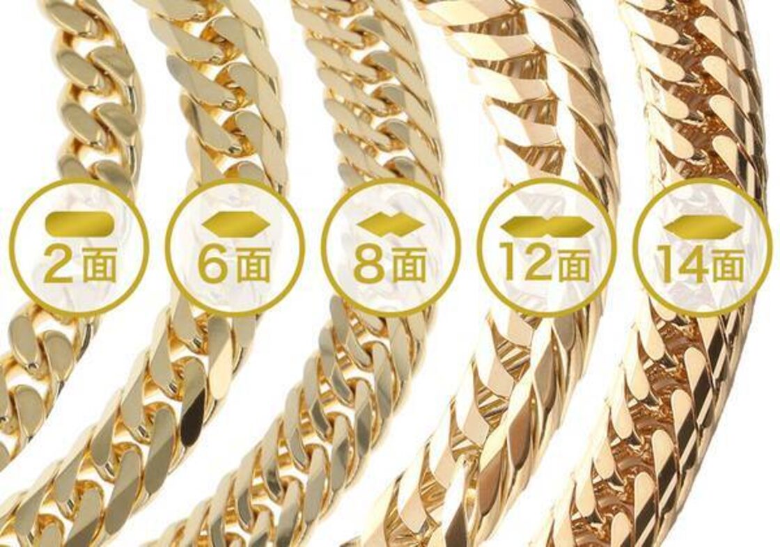 K18 喜平12面トリプル ネックレス30g〜 | Pay ID