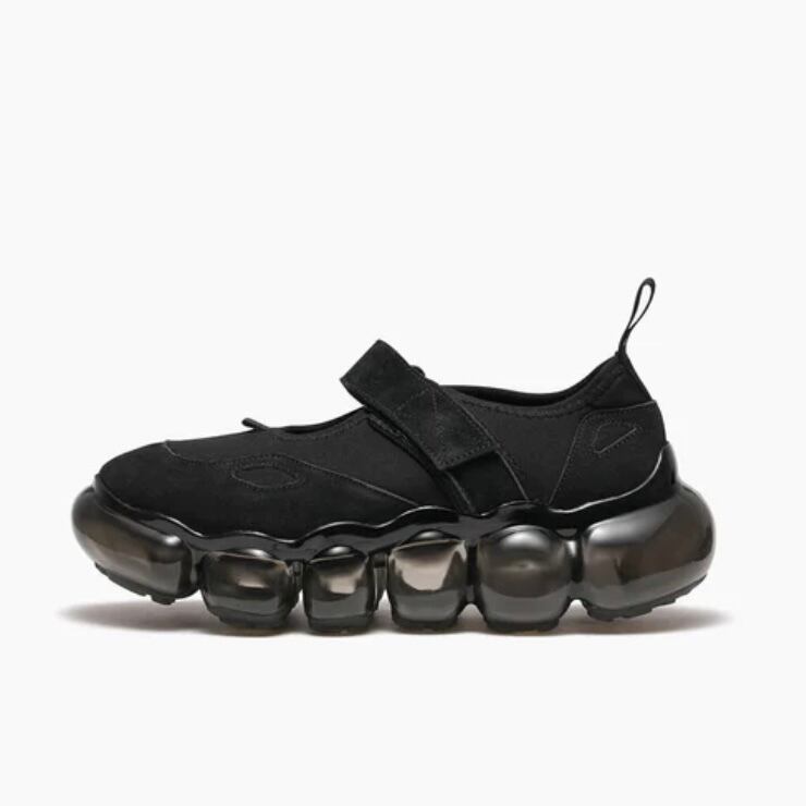 【HUMANiSM 】grounds JEWELRY MARY JANE JEWELRY MARY JANE - DARK GRAY / NEON BLUE (ジュエリーメリー