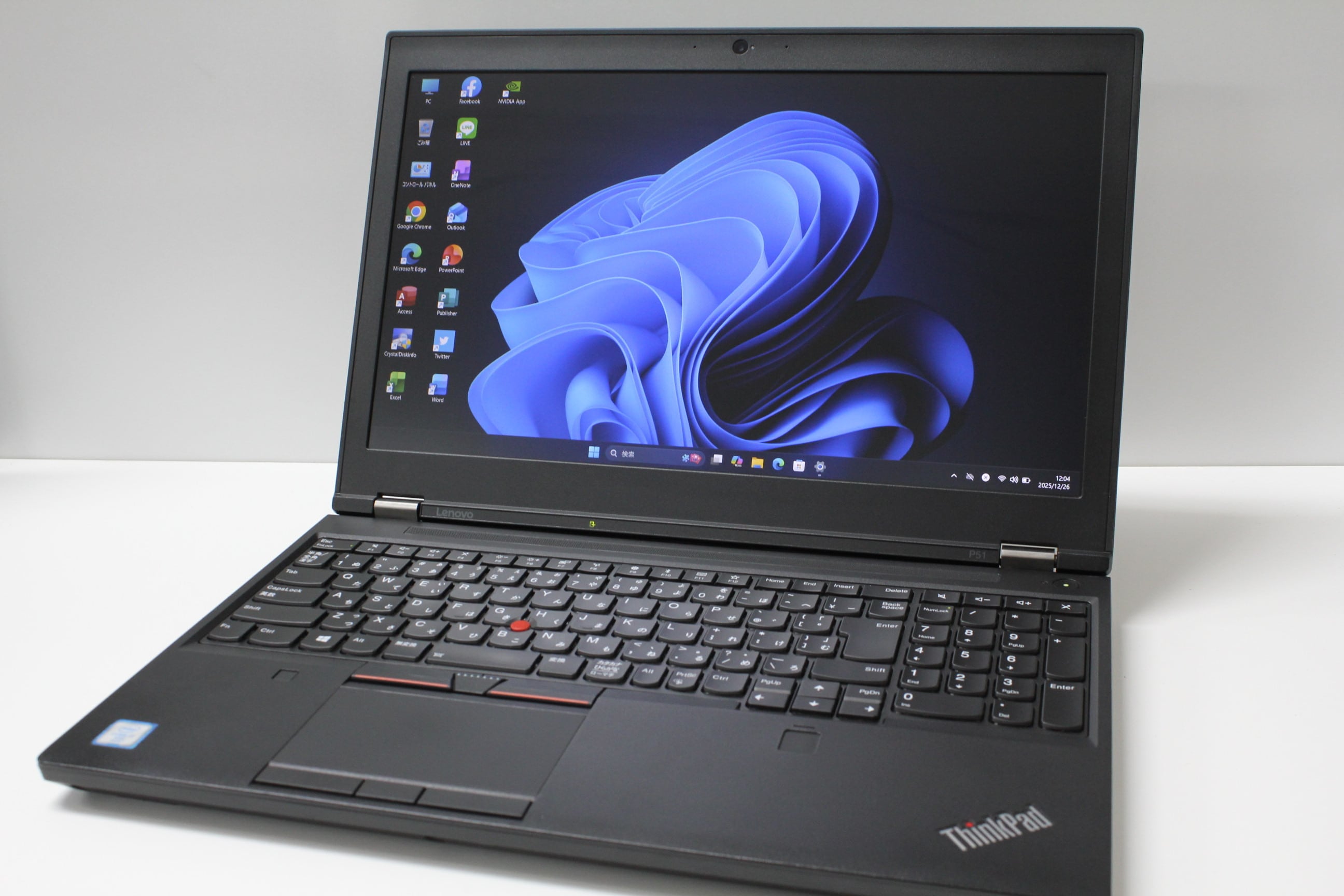 日本製 中古軽量ノートPC Panasonic CF-QV9WRYQP Windows11+office