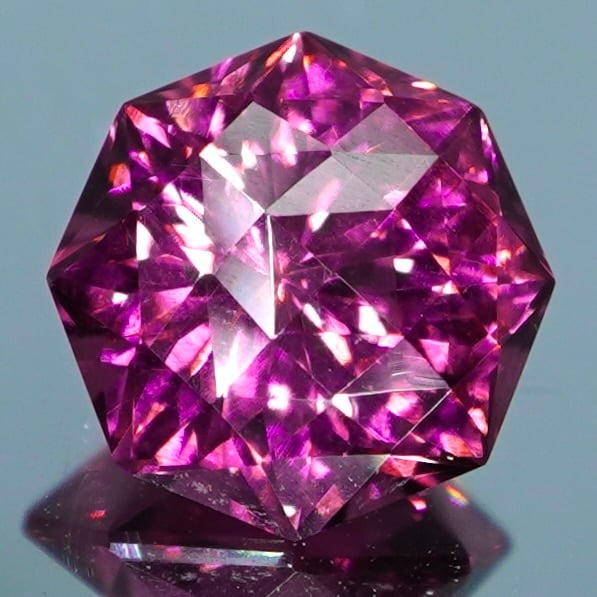 【SIGNATURE】Star Rose Cut™️ 1.43ct Natural Rhodolite Garnet