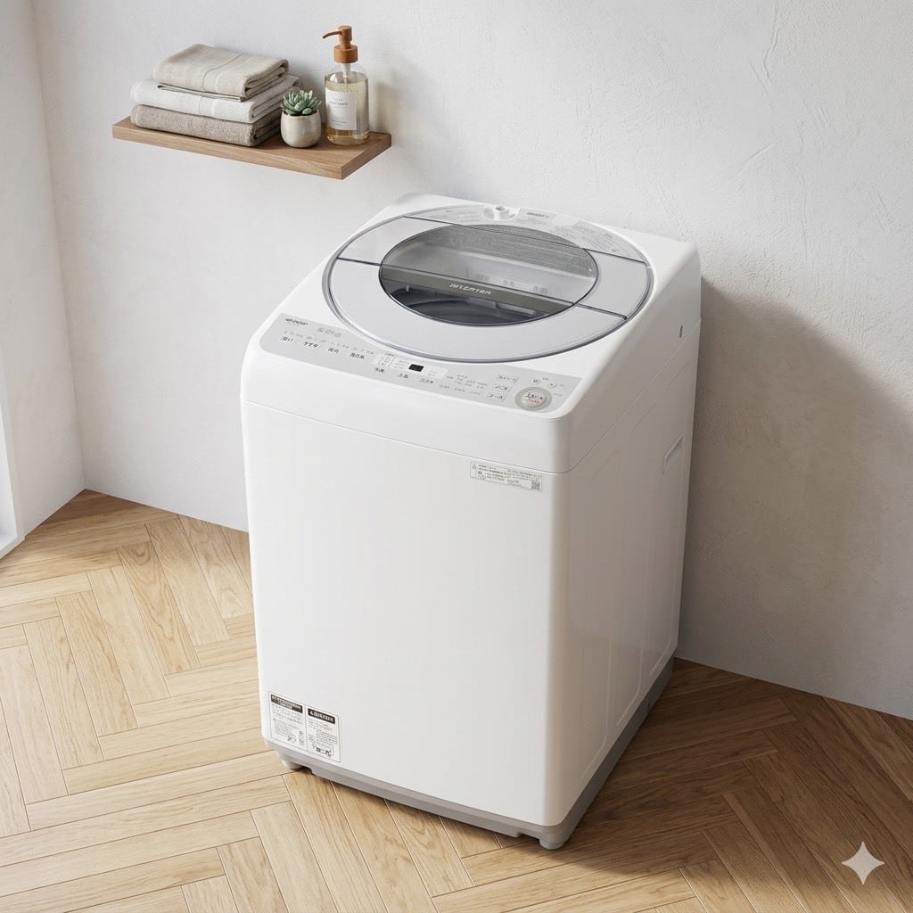 D 26328【2021年製】 美品 SHARP シャープ ドラム式洗濯乾燥機 ES-S7G