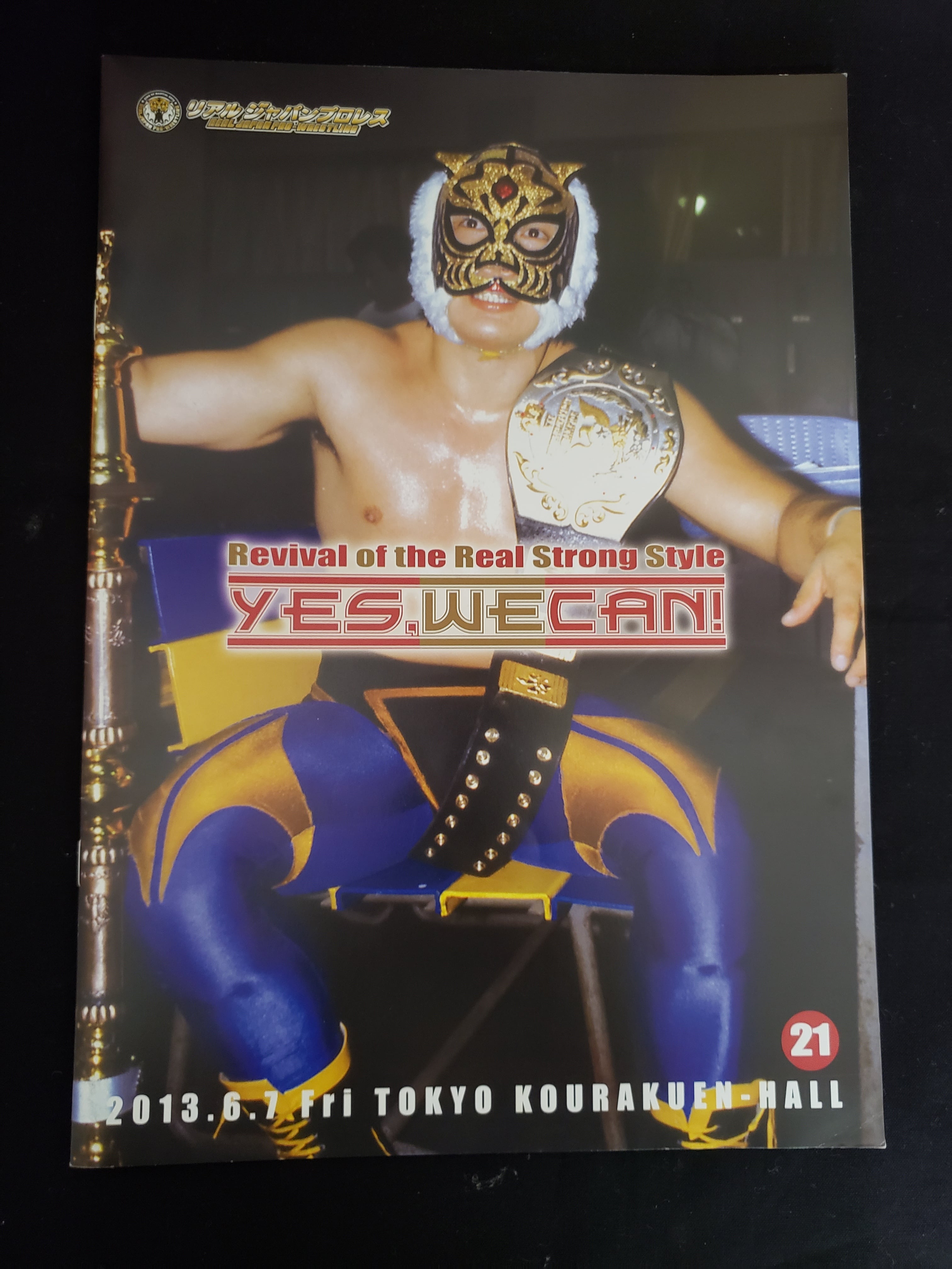 リアルジャパンプロレスパンフレット | みちのくプロレス「プロレス