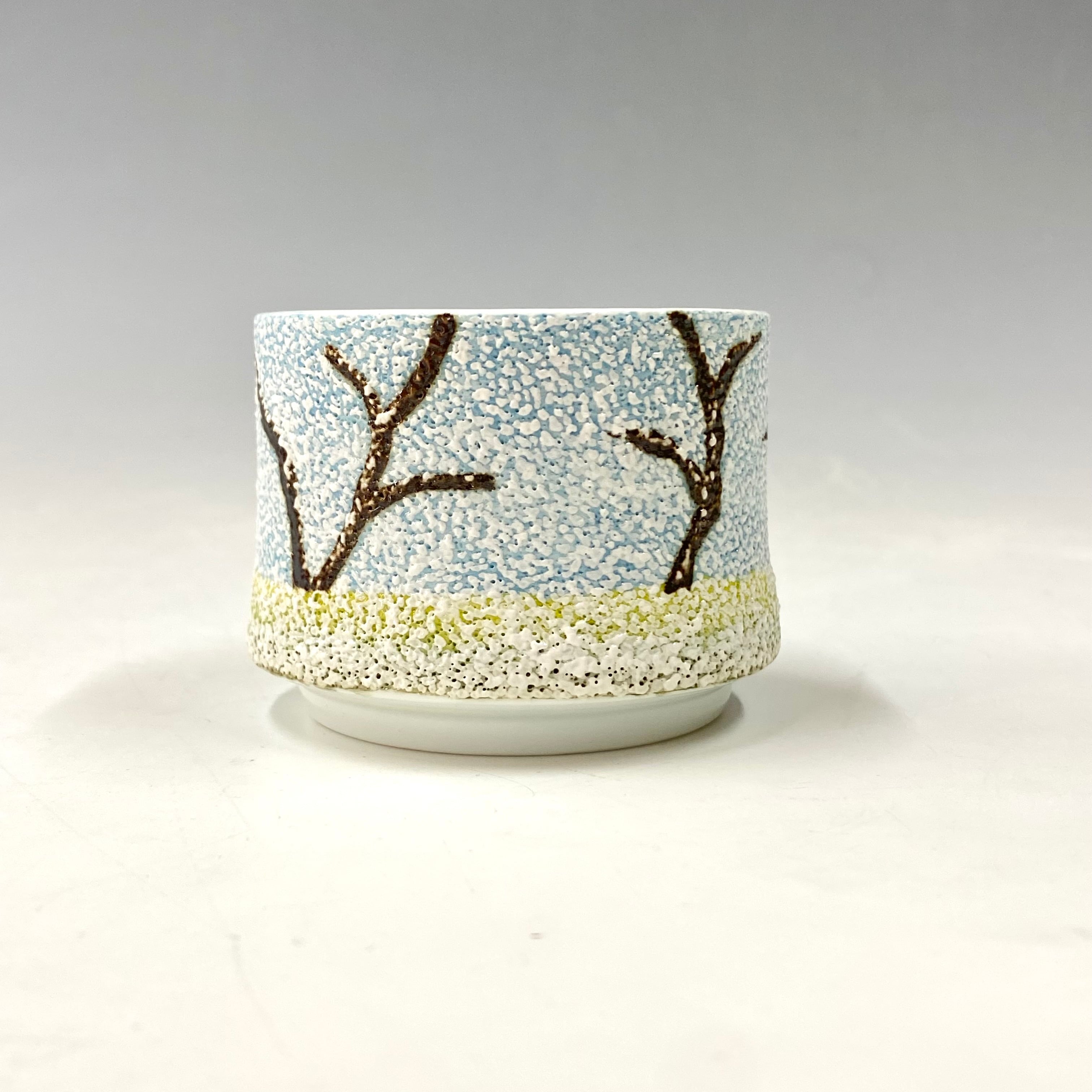 中尾恭純】点刻象嵌ぐい呑18 | 中仙窯