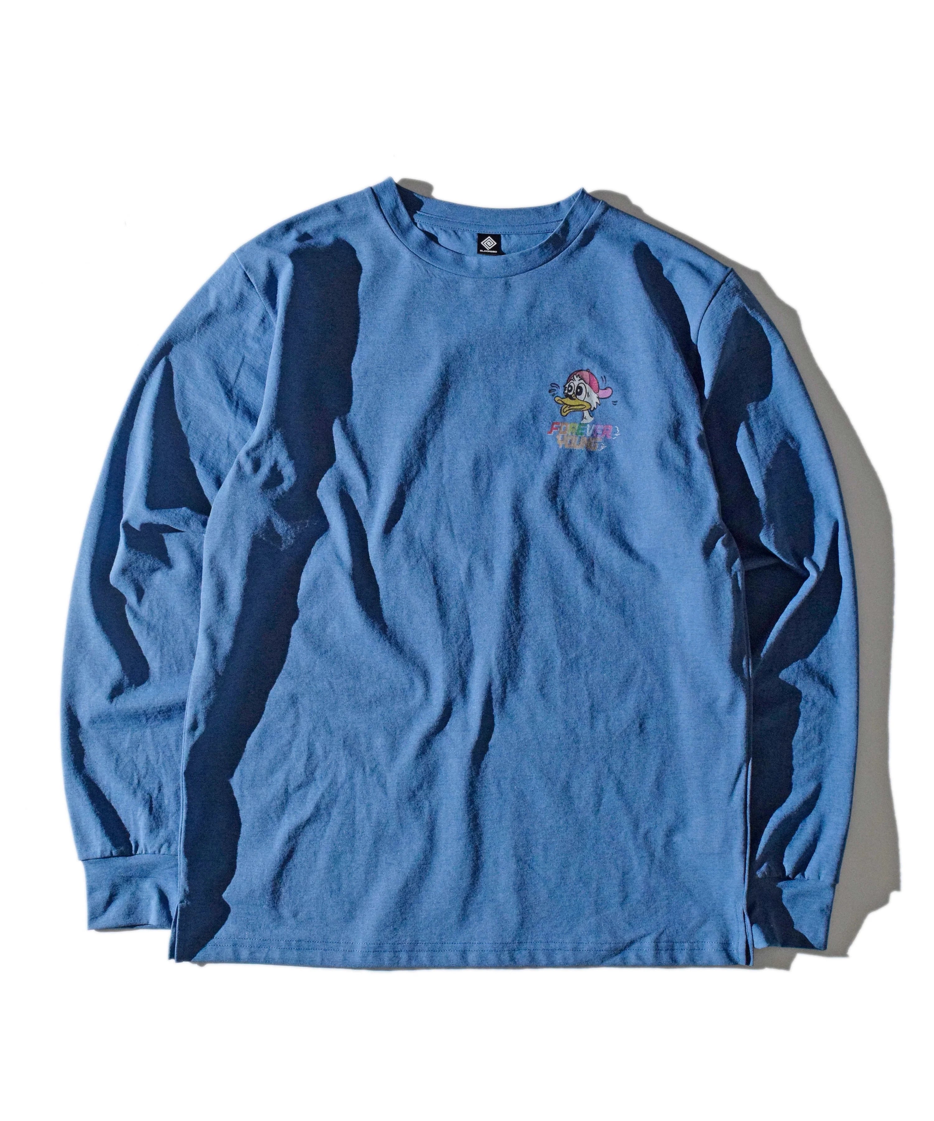 ELDORESO(エルドレッソ)Forever Young Long Tee -Navy メンズレディースロングスリーブTシャツ長袖