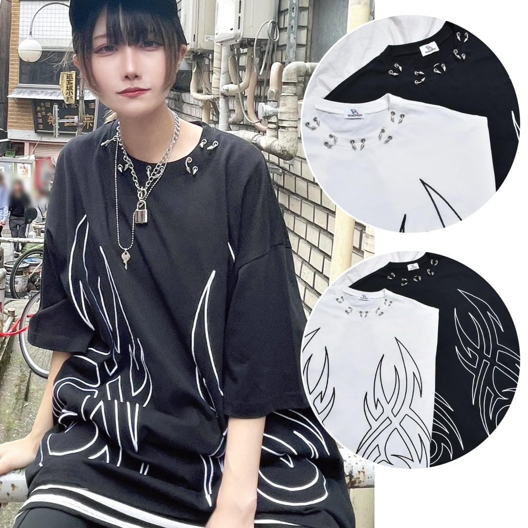 新作】トライバルピアスTシャツ | VOLCAN&APHRODITE