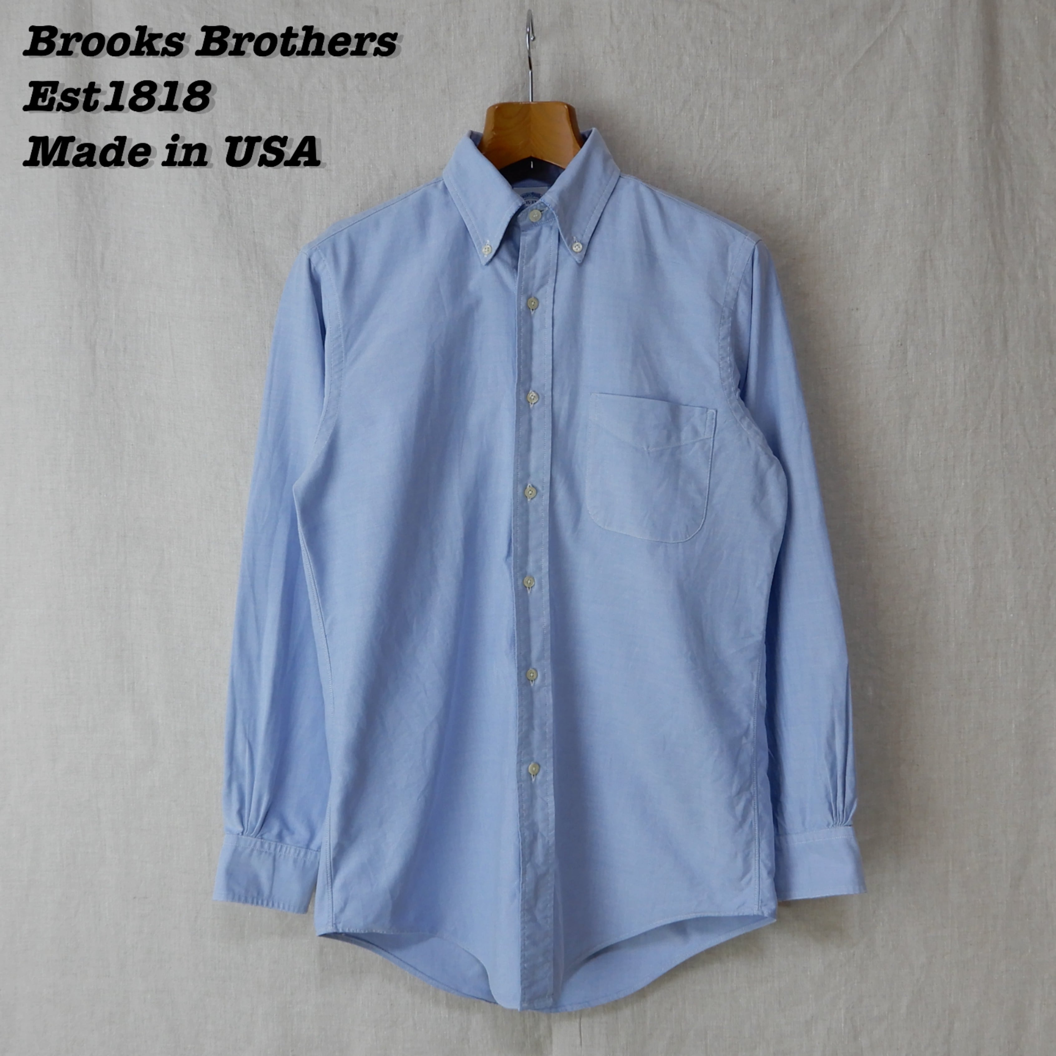 ブルックスブラザーズ Brooks Brothers Est.1818 長袖 ボタンダウンシャツ メンズL /eaa299095