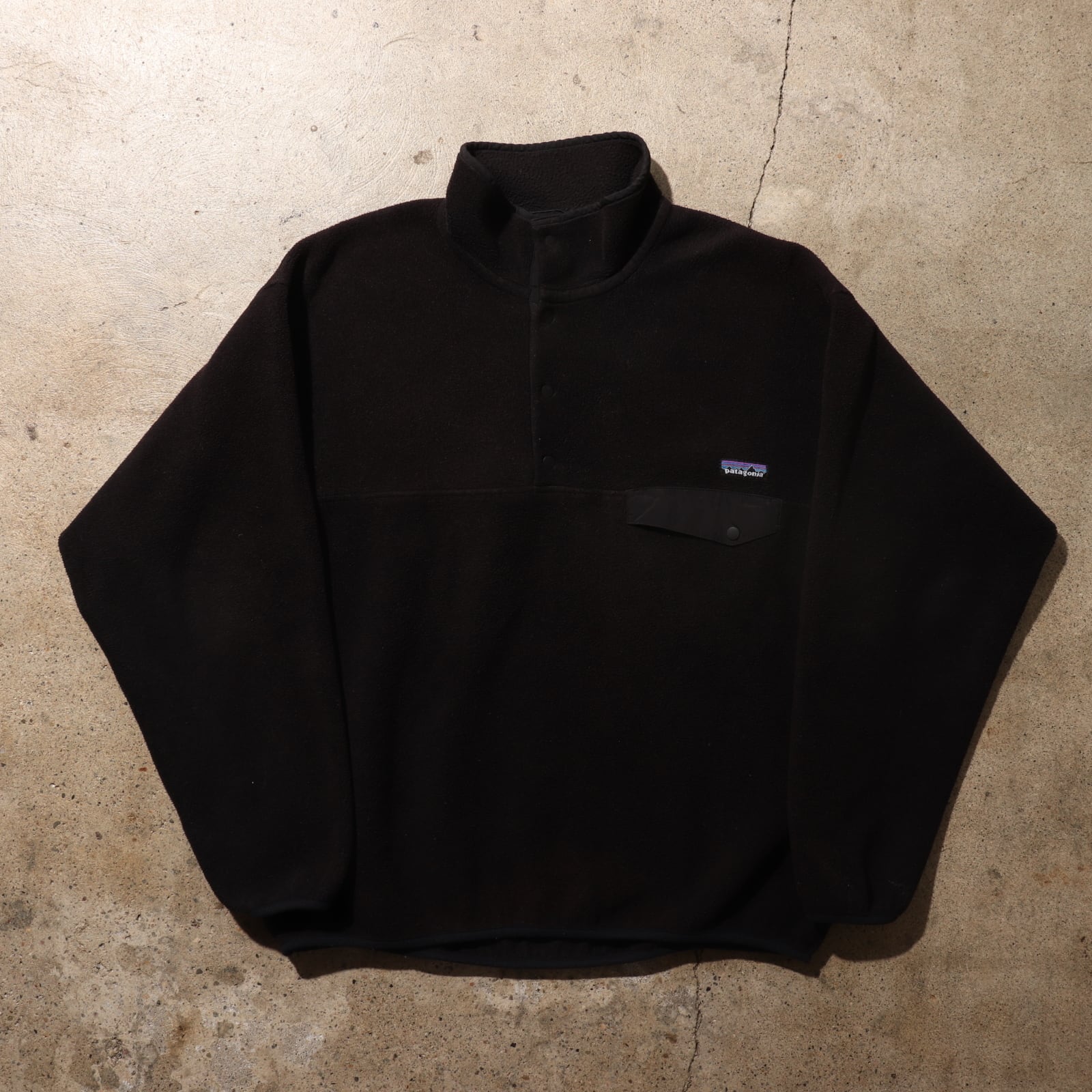 patagonia パタゴニア シンチラ スナップ T フリース黒 - フリース 