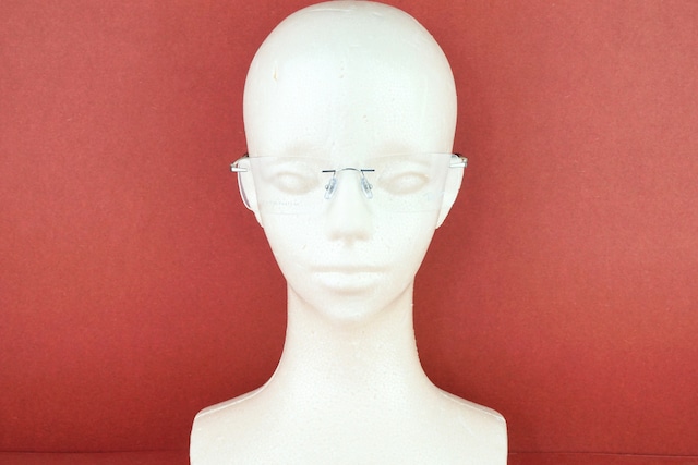 Ray-Ban メガネ RX8781D 1002 チタン スクエア ツーポイント 縁無し RB8781D レイバン 正規品-5枚目