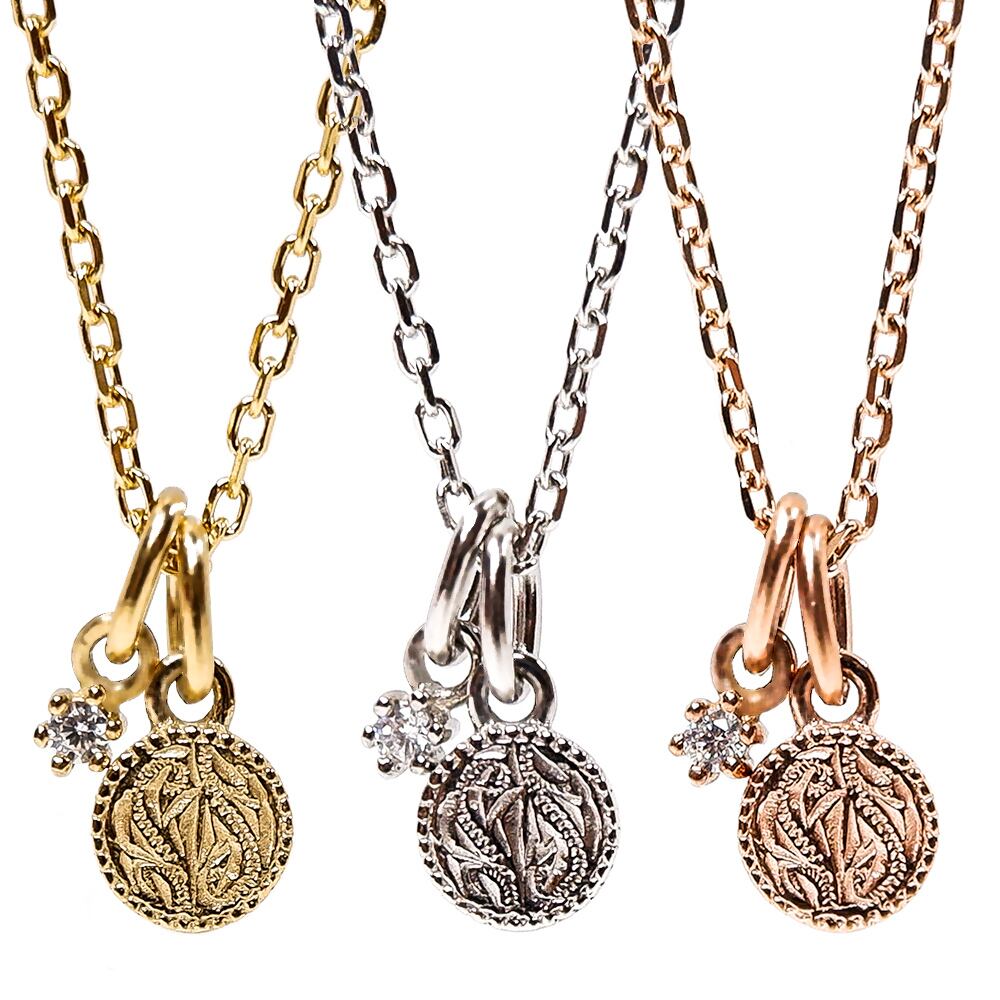 ハワイアンジュエリー ネックレス スクロール 2way 金属 ハワイアンジュエリー ネックレス スクロール 2way 金属