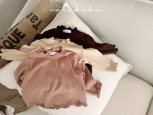 【予約/初回送料無料】valubebe(bebe) / nalnali halfneck tops