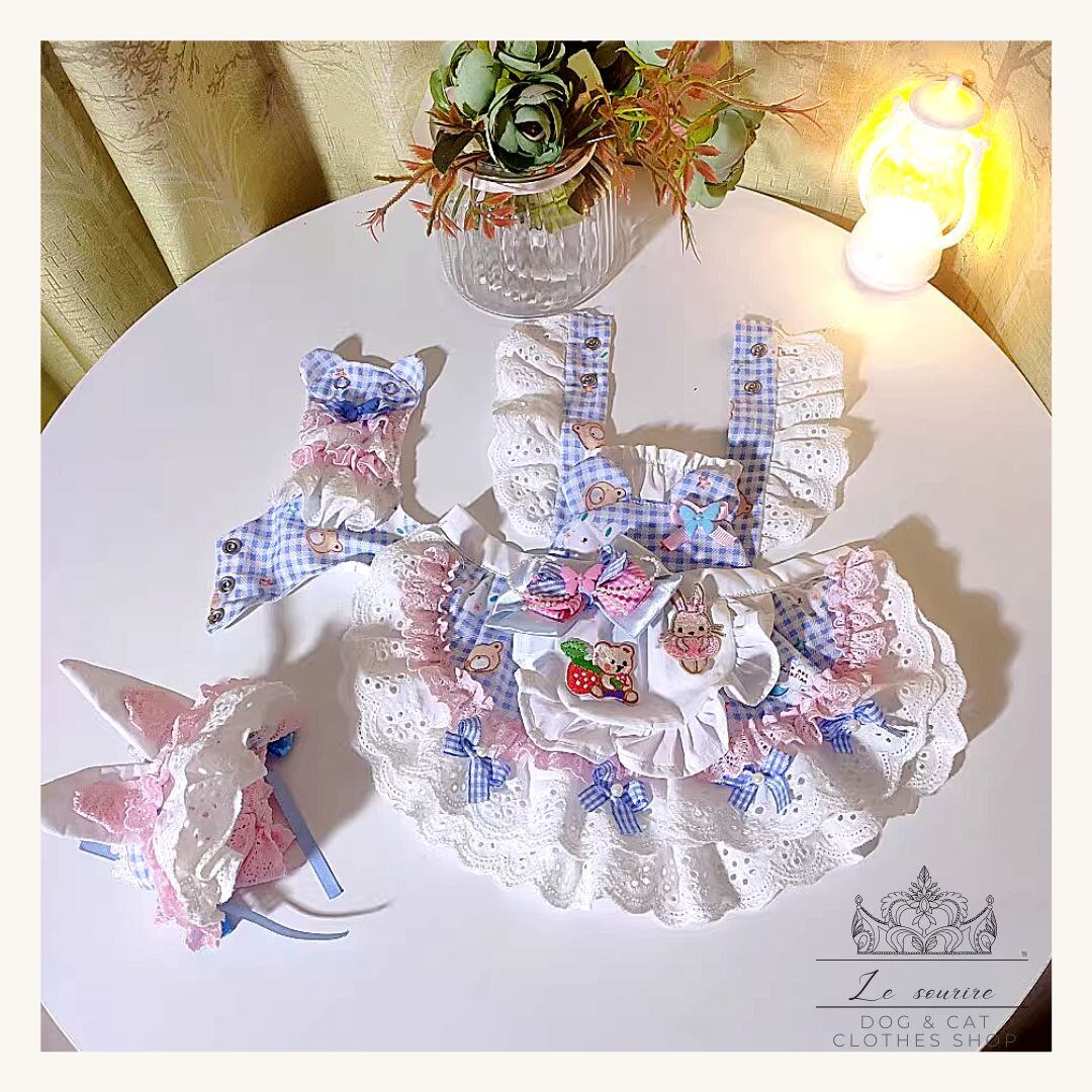 ハンドメイド エプロンドレス 被布エプロン 着画集 ※購入不可※｜エプロン