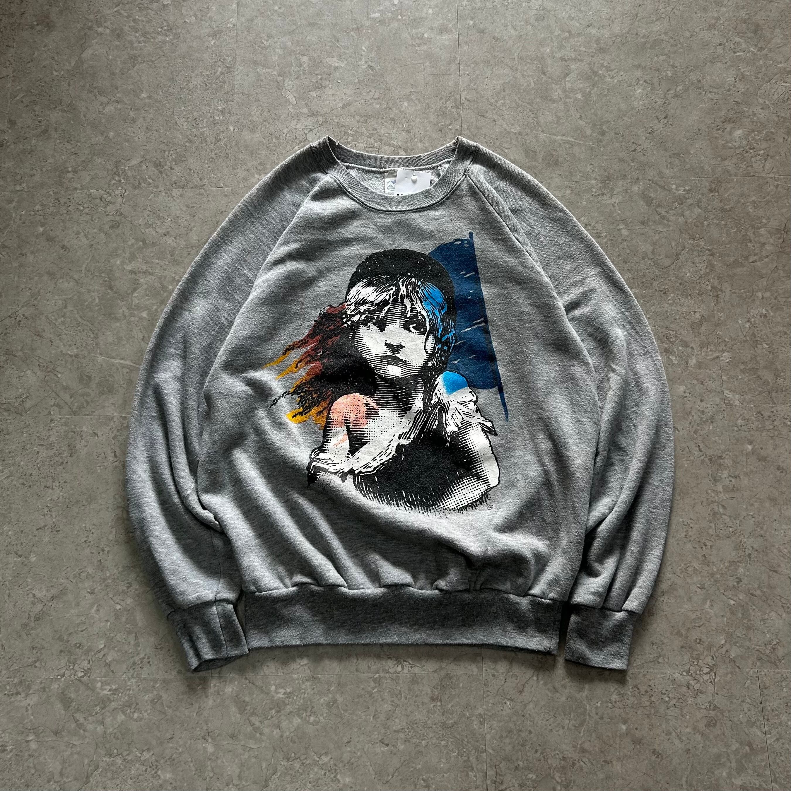 80s Les Miserables raglan sweat【仙台店】