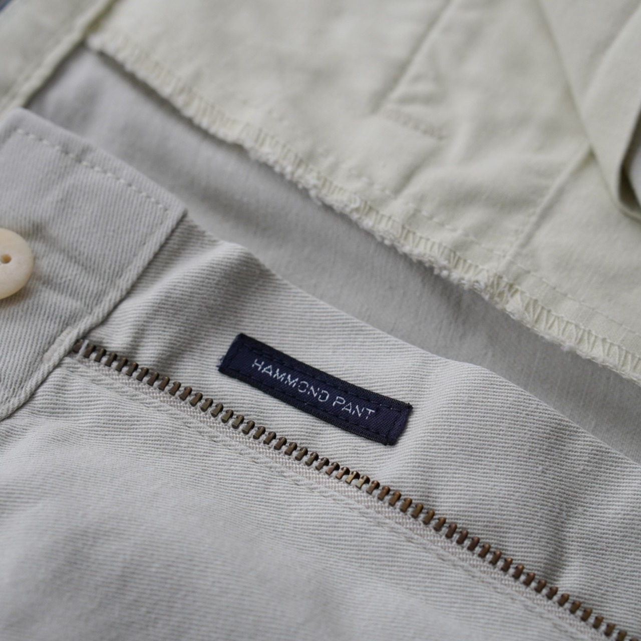 90s Polo by Ralph Lauren POLO CHINO HAMMOND ivory [W32L26.5相当] 古着 - 6