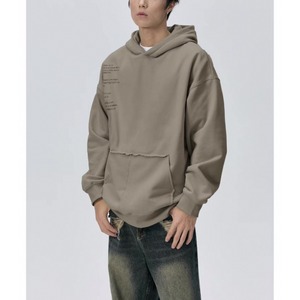 Side logo pullover parka 0267