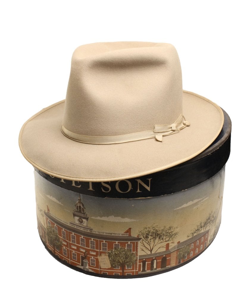 Stetson Open Road Vintage Hat [STETSON TWENTY FIVE] [Late 1950s~] 7 1/2  Long Oval Tan | beruf powered by BASE