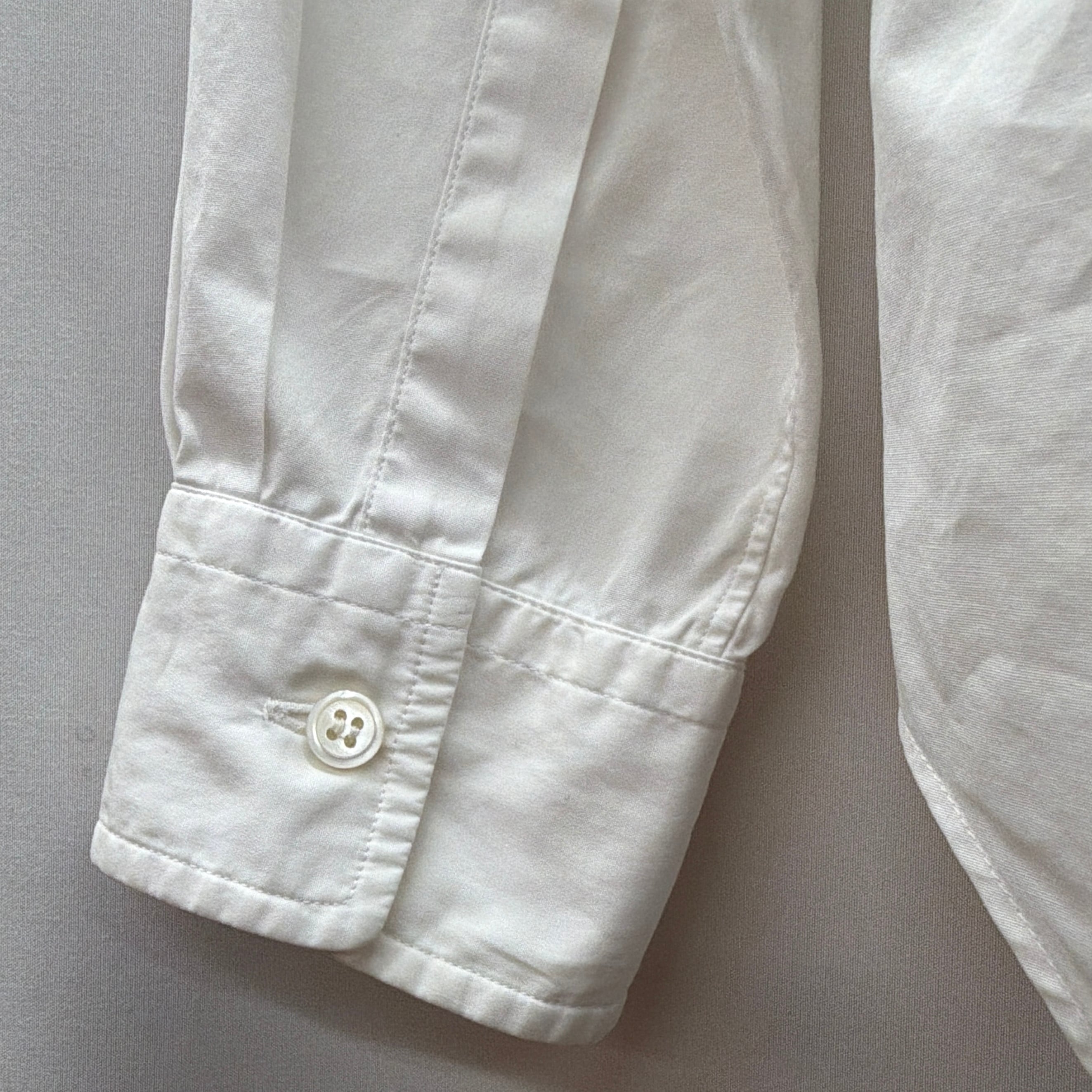 コムデギャルソン　HOMME DEUX 白シャツ　Lサイズ Comme des Garçons HOMME DEUX】コムデギャルソン オムドゥ 白シャツ