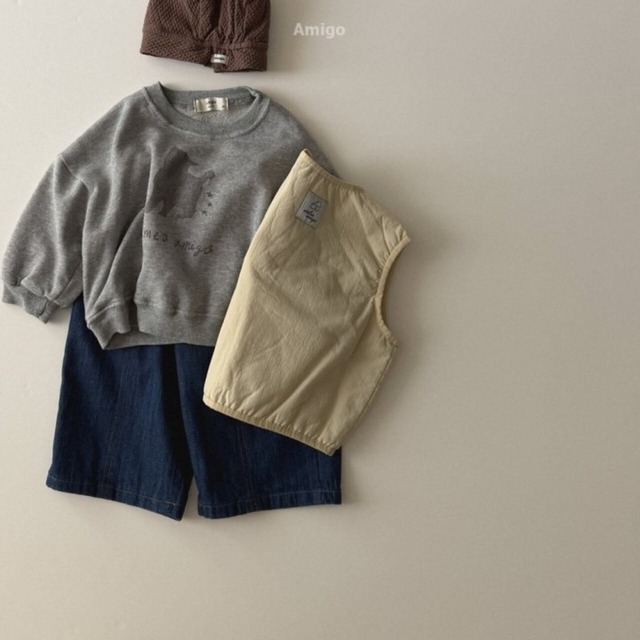 予約⌇amigo / Incision denim pants