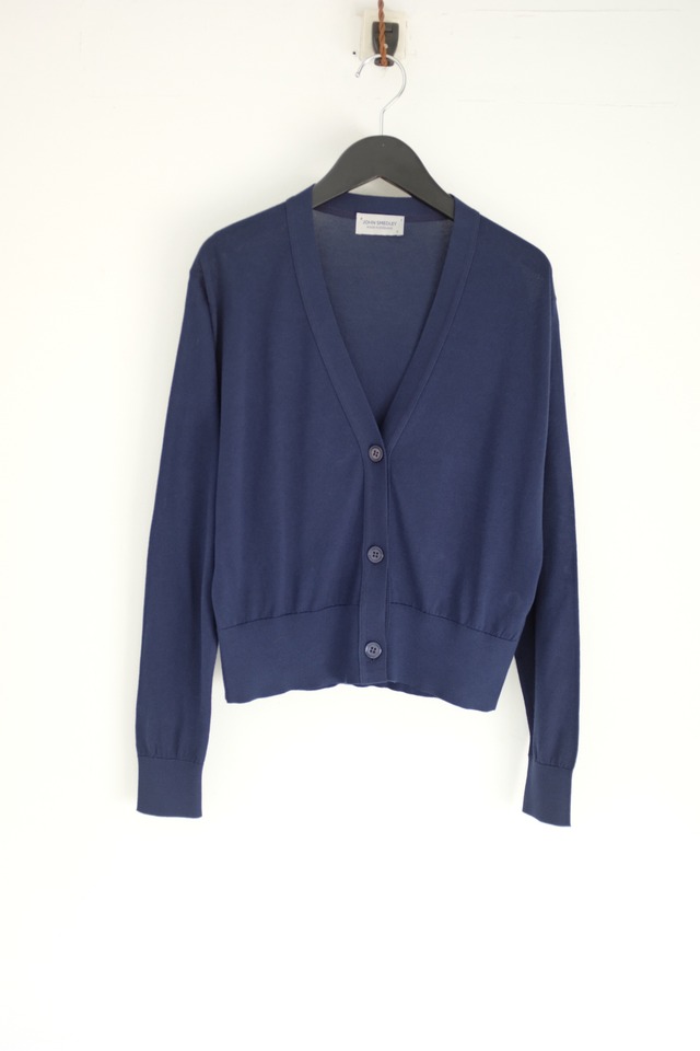 [JOHN SMEDLEY] S4688 CARDIGAN VN LS