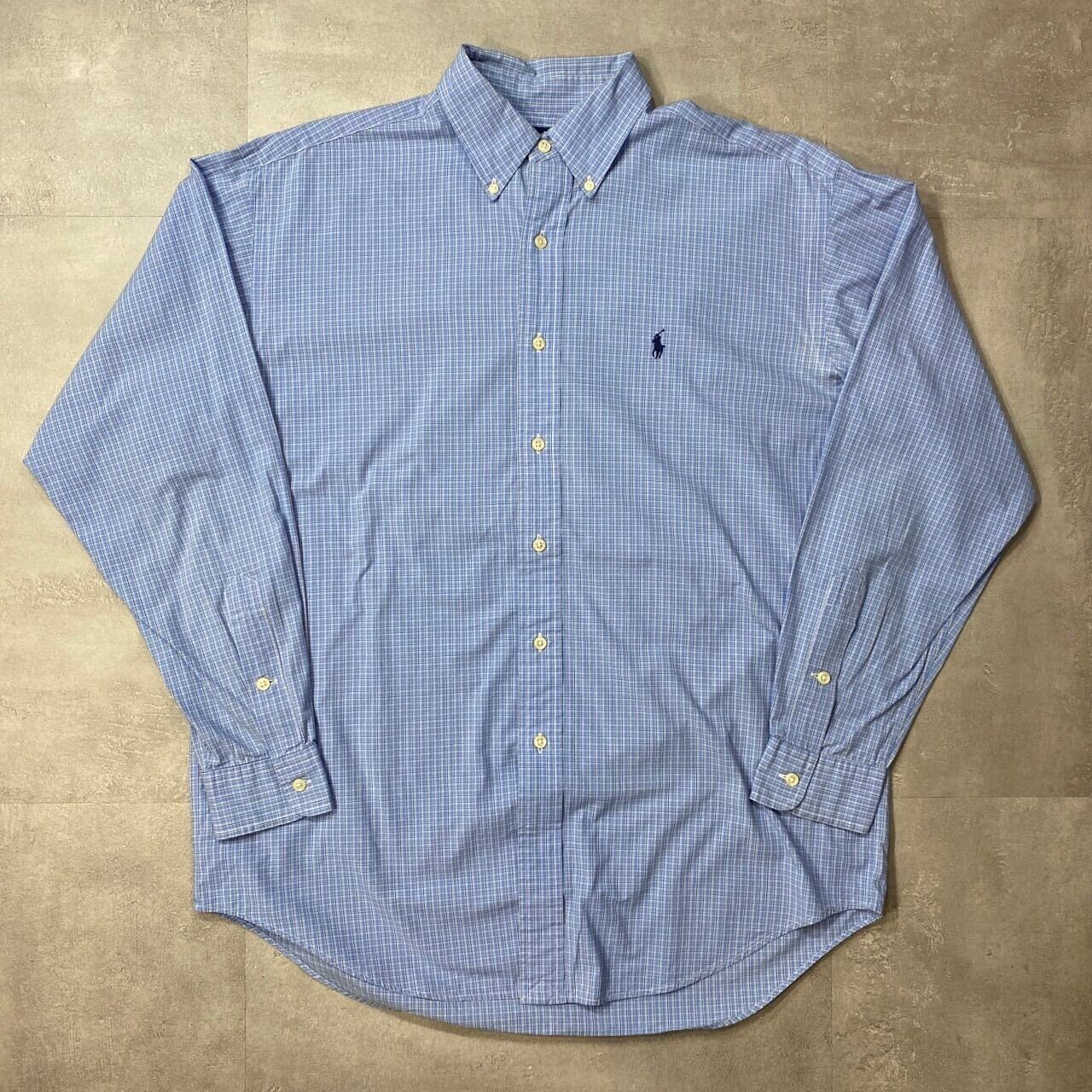 《M》 POLO RALPH LAUREN ポロラルフローレン BLAKE 長袖シャツ チェック No.4127