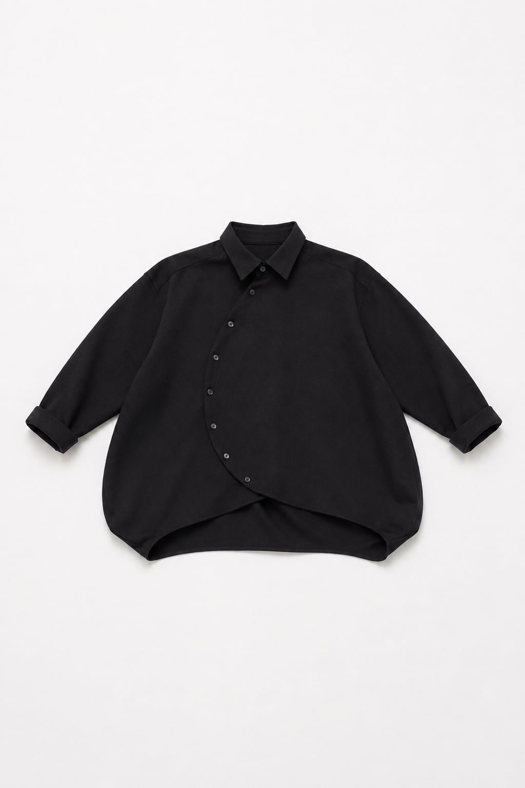 nunuforme 26AW 】 サークルシャツ / 06-nf26-545-029A / Black