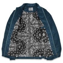 定価26400円kustomstyle コーデュロイジャケット KUSTOMSTYLE カスタムスタイル KSHWJ2521BL -K/S ROSE- CORDUROY