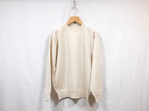 Yonetomi NEW BASIC”RIGID CASHMERE KNIT SWEATER RAW”