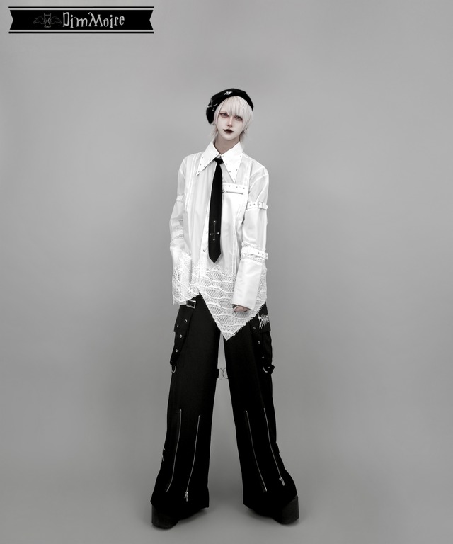 Gothic学園ボンテージシャツ【White】