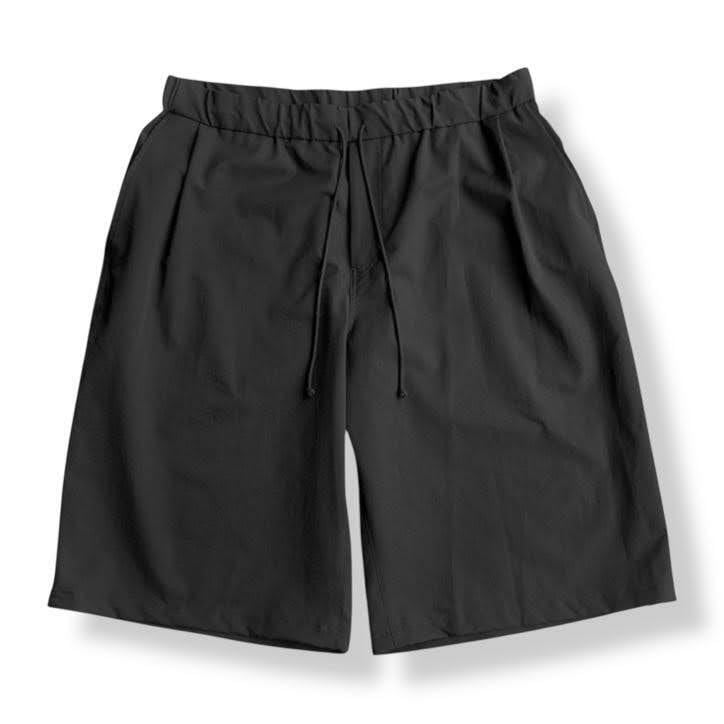 THE DAY（ザ デイ）QUICK DRY STRETCH EASY SHORTS -BLACK- (D26SS